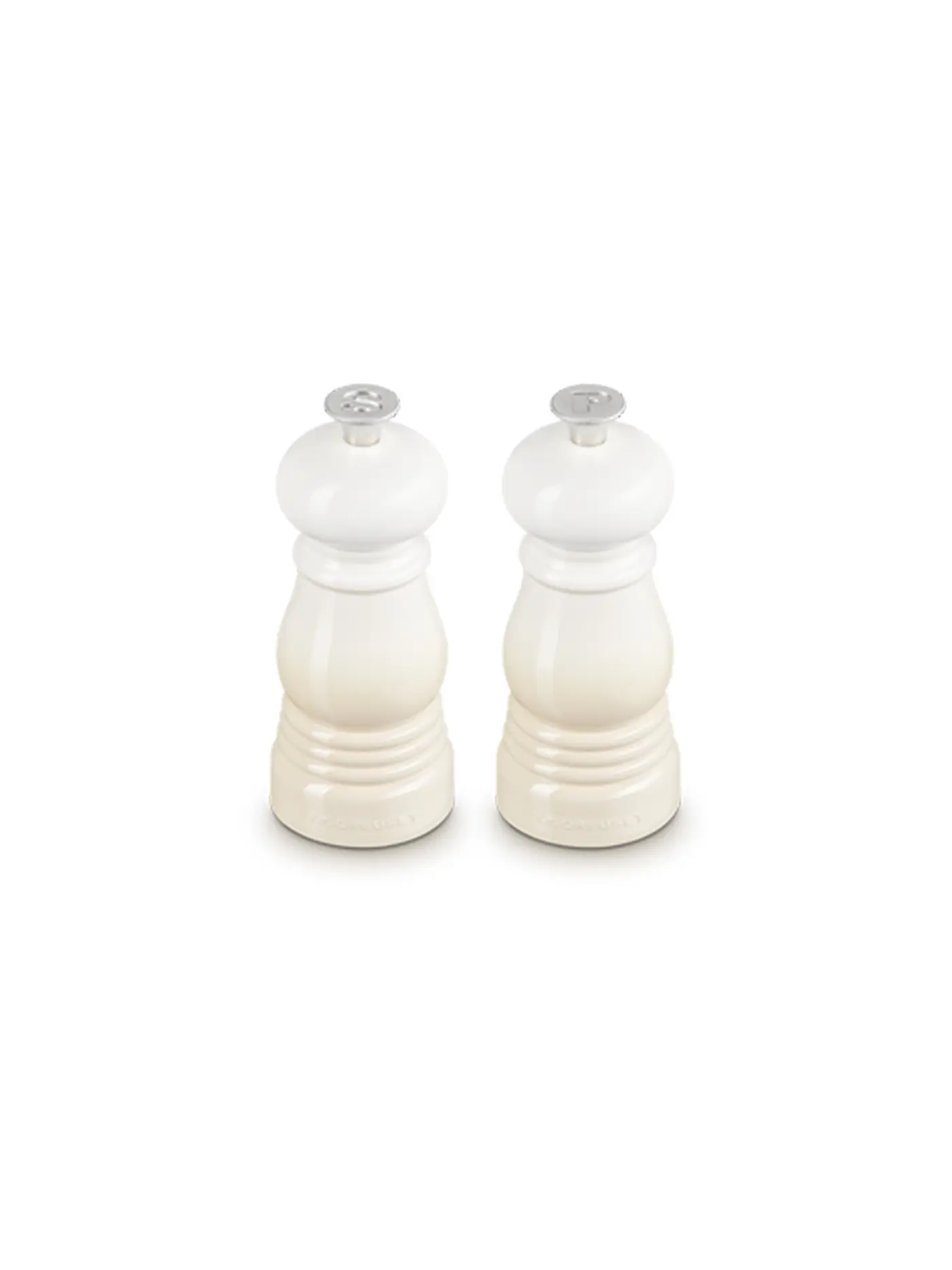 LE CREUSET | Mini Salz- & Pfeffermühlen Set 12,5cm Meringue | 